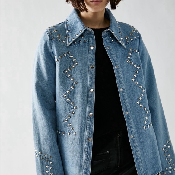 Understated Leather Bluegrass Shirt - Picture 2 of 10